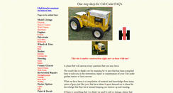 Desktop Screenshot of cubfaq.com
